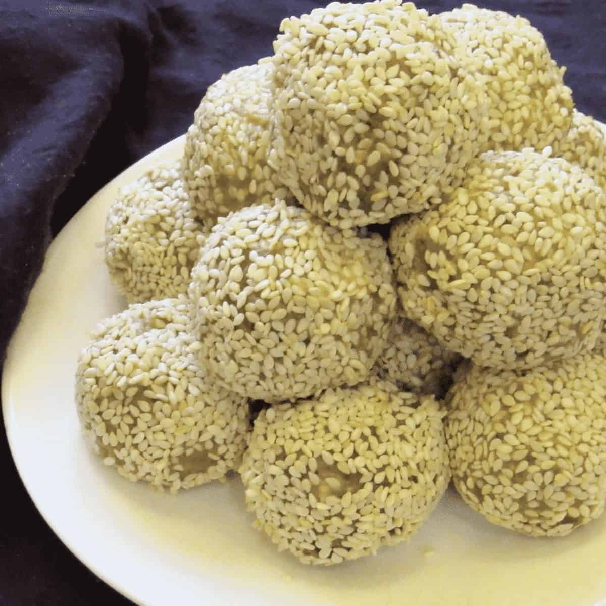 No Bake Walnut Date Balls Made Easy