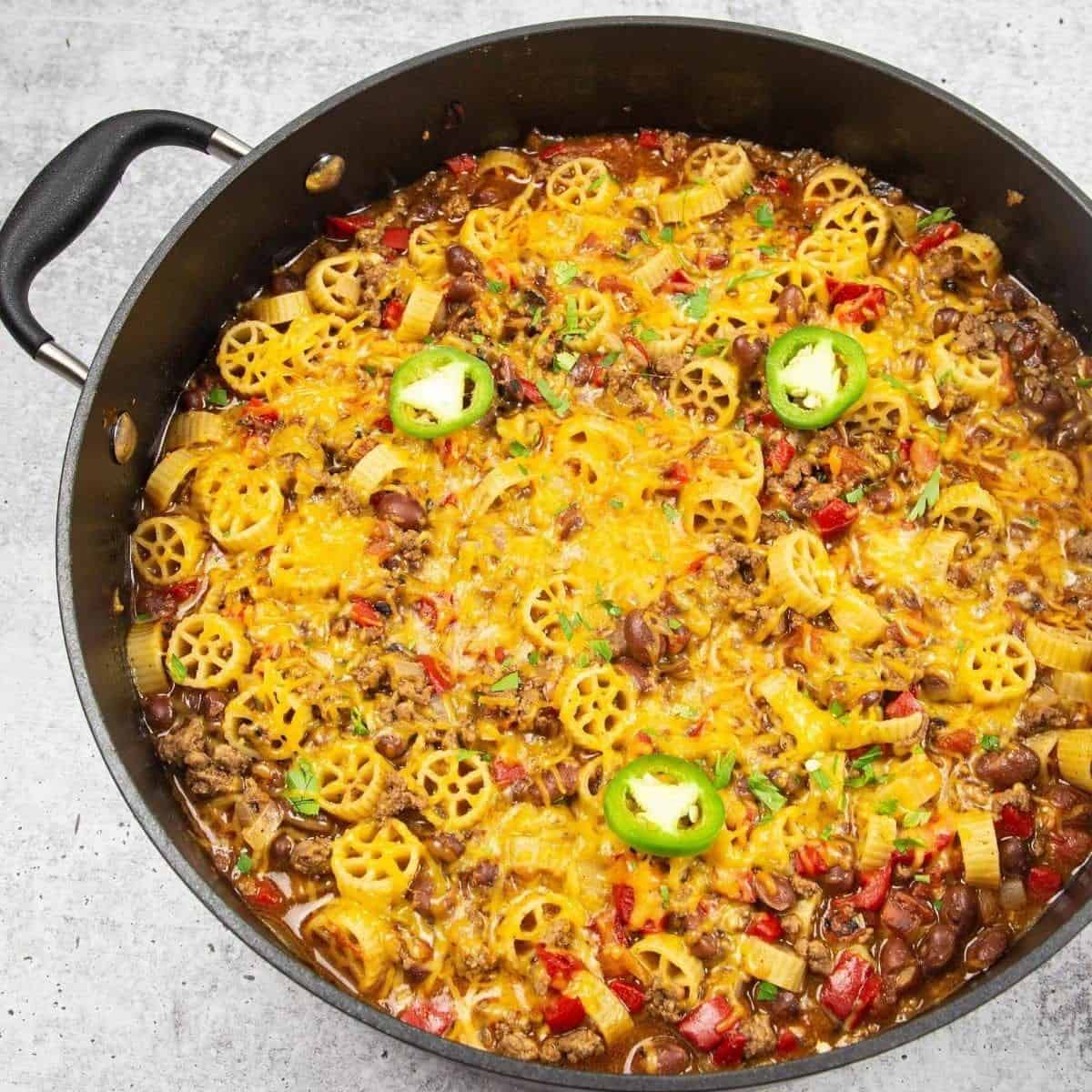 One Pot Chili Mac Recipe One Pot Chili Mac Recipe