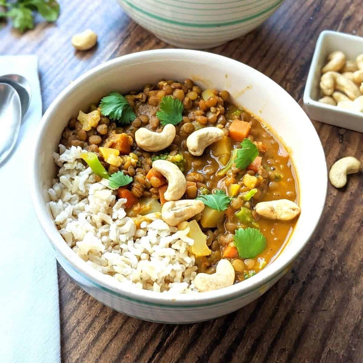 One Pot Coconut Lentil Curry One Pot Coconut Lentil Curry
