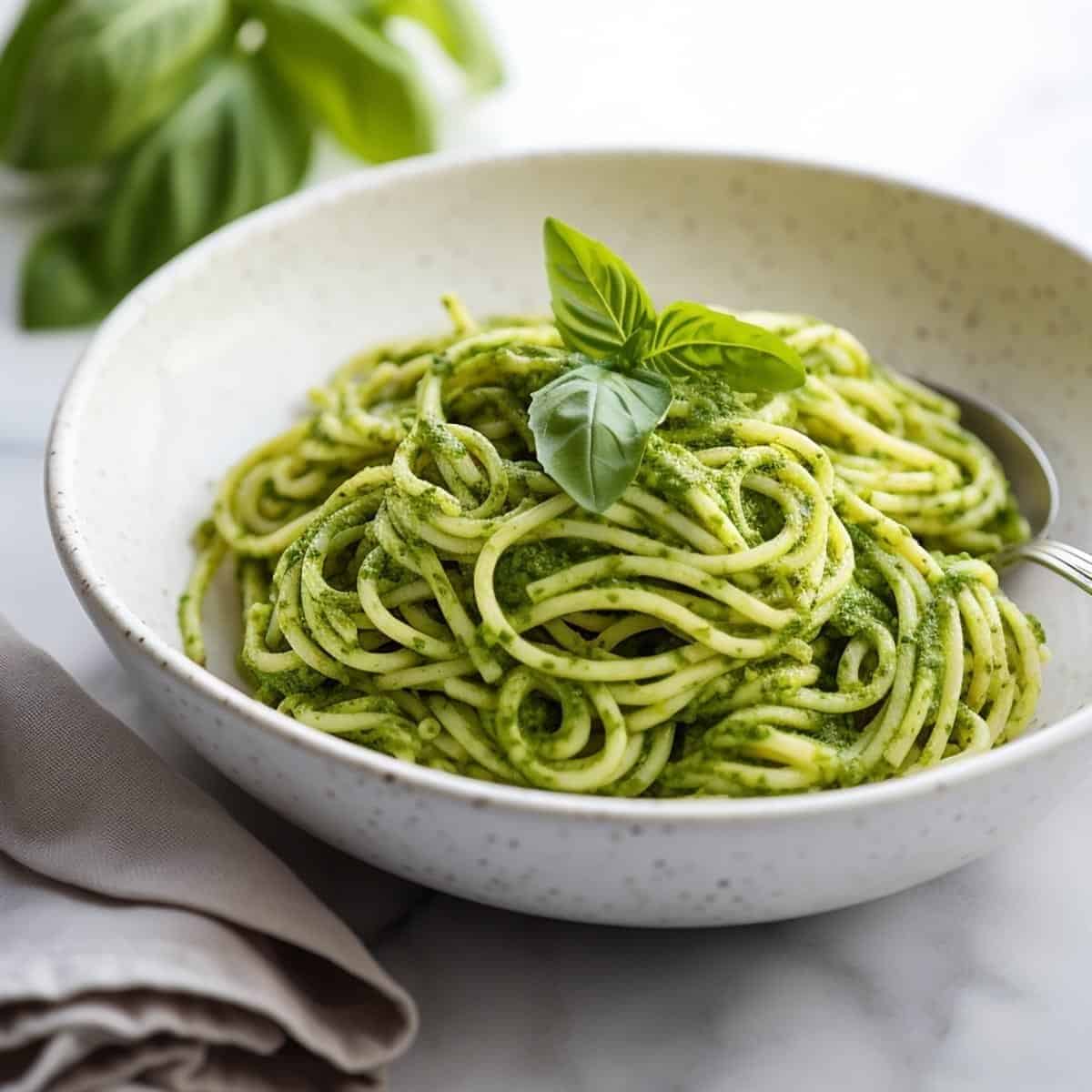 Pasta With Green Sauce