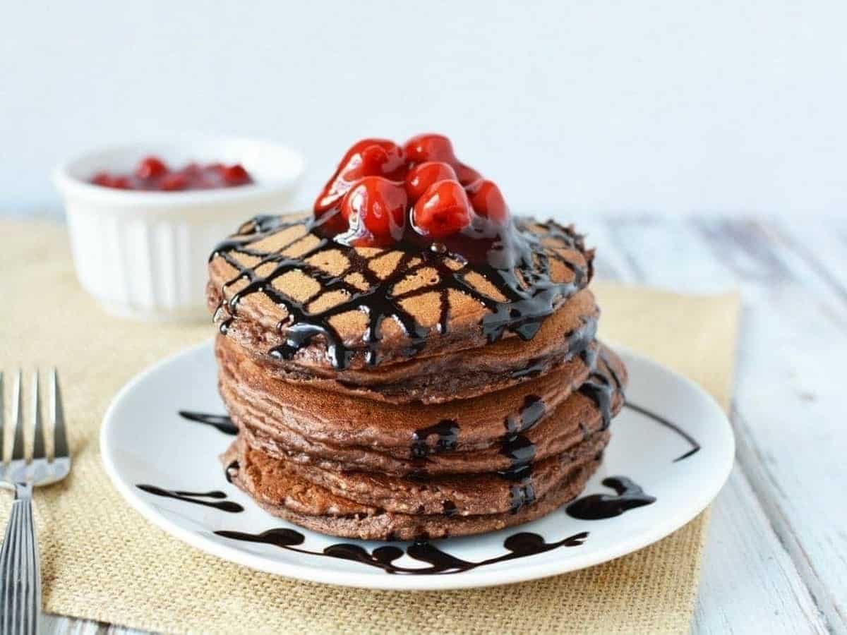 Protein Pancakes Chocolate Cherry Protein Pancakes Chocolate Cherry