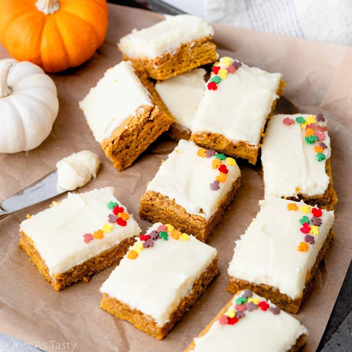 Pumpkin Bars Pumpkin Bars