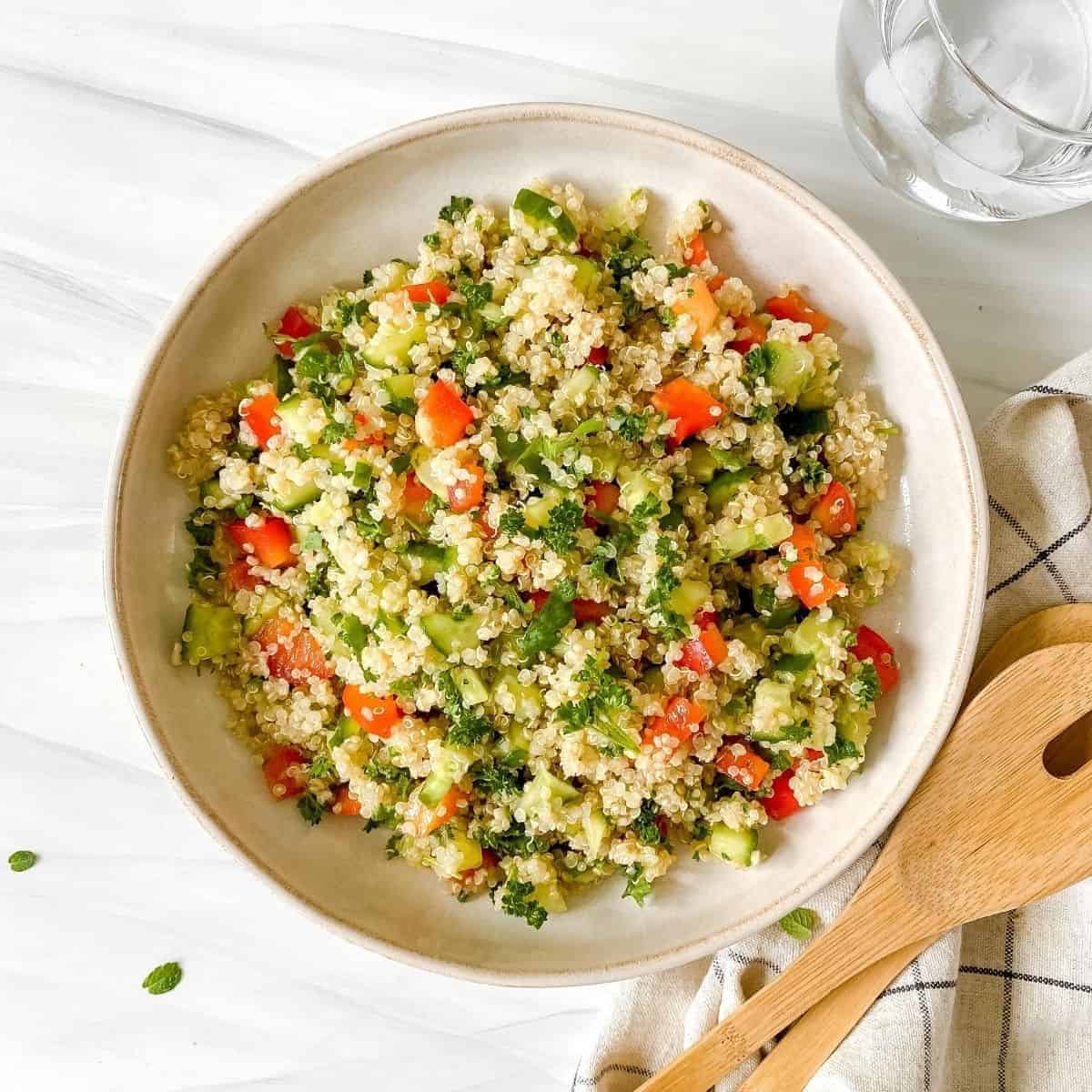 Quinoa Tabbouleh Without Tomatoes Quinoa Tabbouleh Without Tomatoes