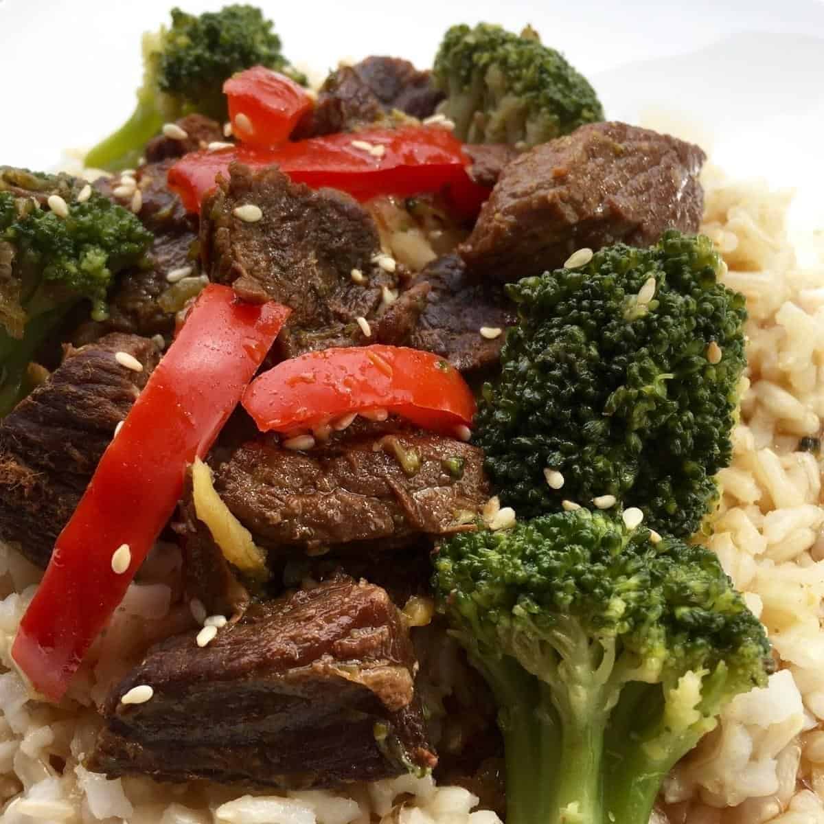 Slow Cooker Beef Broccoli