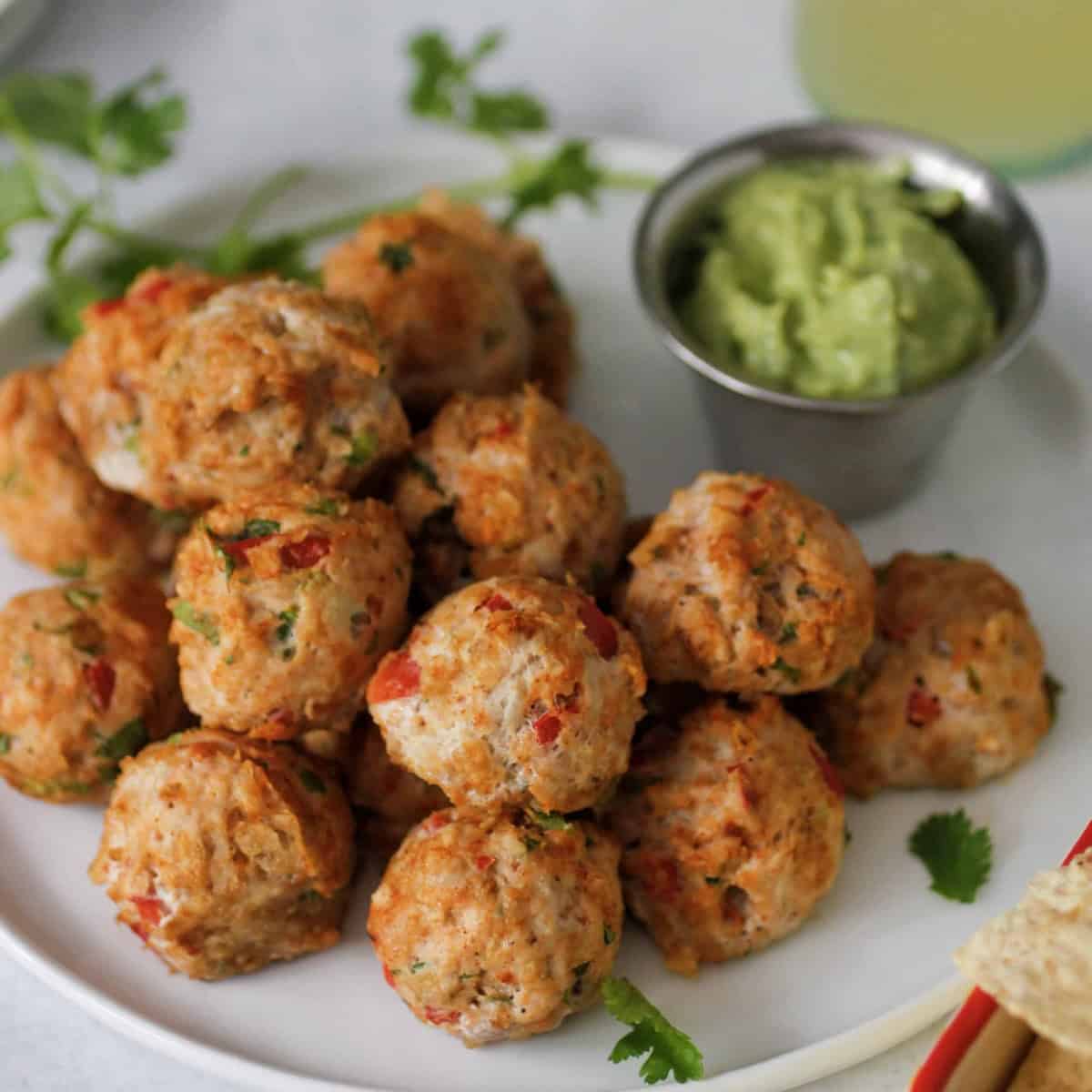 Southwest Chicken Meatballs