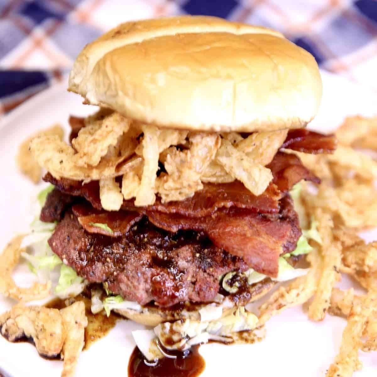Steakhouse Burgers Recipe