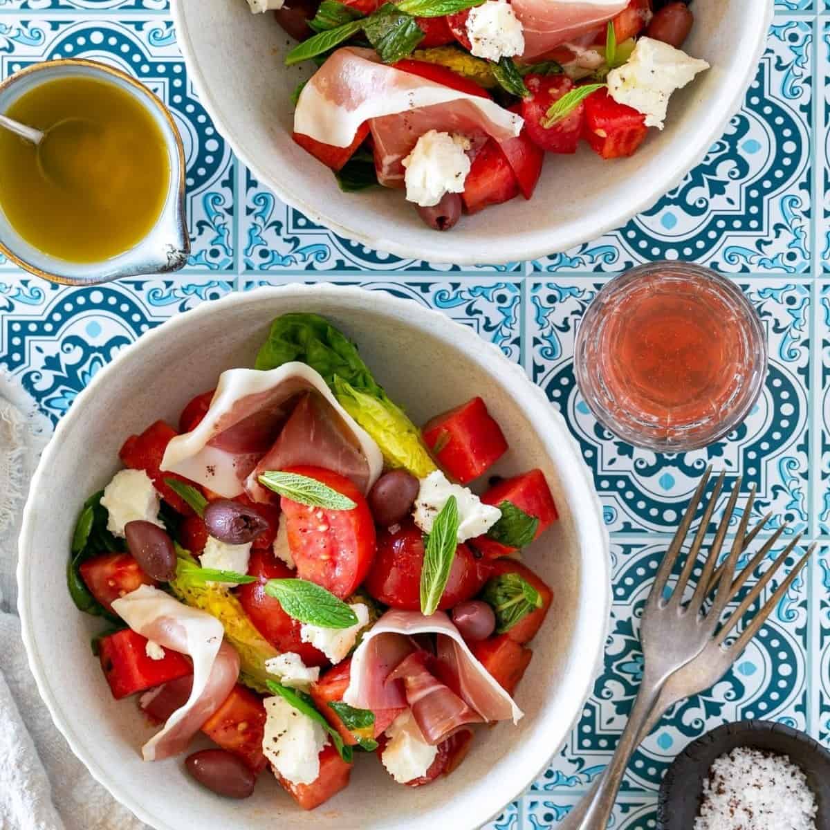 Tomato Watermelon Salad